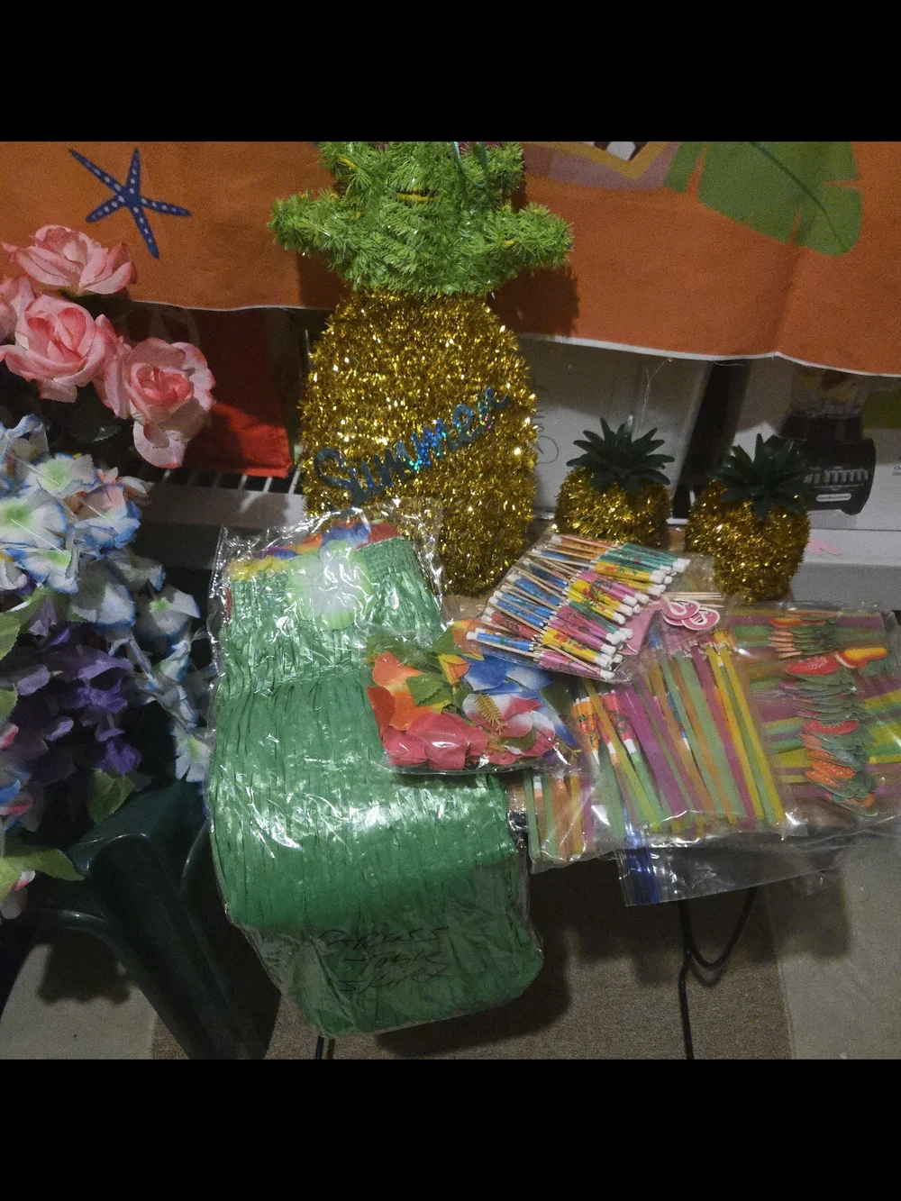 🌸Hawaiian Luau-Tiki Party Decoration BUNDLE 🌸